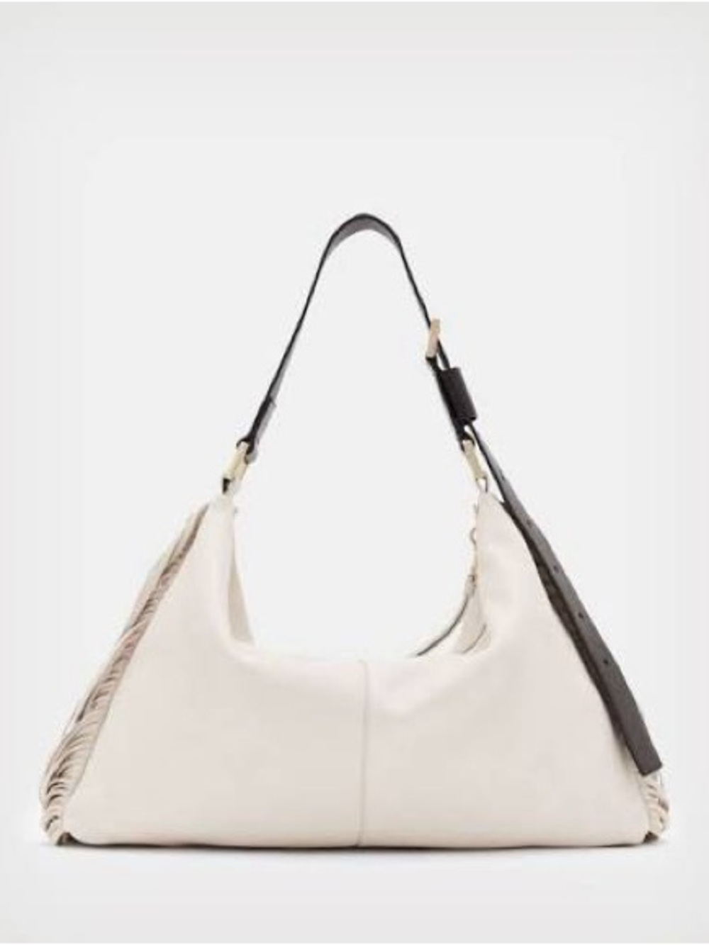 Allsaints Edbury Fringe leather bag - Picture 5 of 10